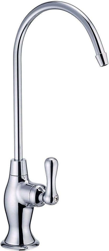 Waterfiltersysteem Voor Thuis – Drinkwaterfilter – Waterfilter – Kraanfilter – Aanrechtfilter – Inclusief Chroomkraan En Aansluitset – 5 Micron Voorfilter En Ultrafiltratie