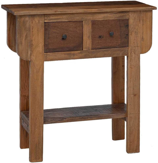 vidaXL Recycled Wood Wall Table Solid Table Console Table Side Table