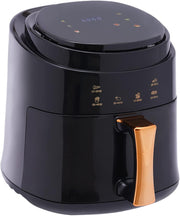Hot air fryer - Airfryer - Airfryer without oil - 1400W - Smart Touch AirFryer - 360 Hot air circulation cooker - 8L - Black