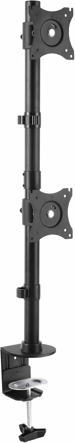 StarTech ARMPIVSTND Monitorarm Oogklem. Desk Mount zwart