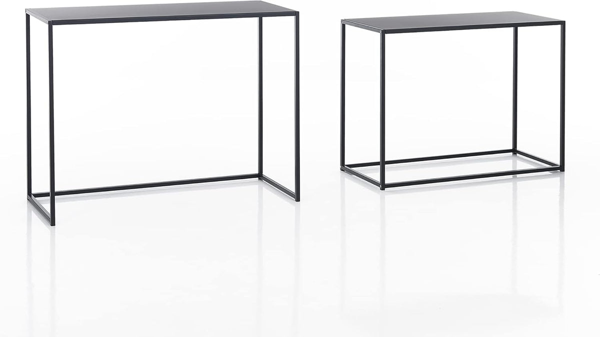 Dubbele console, H.77,5 x D 40 x L.100