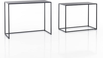 Dubbele console, H.77,5 x D 40 x L.100