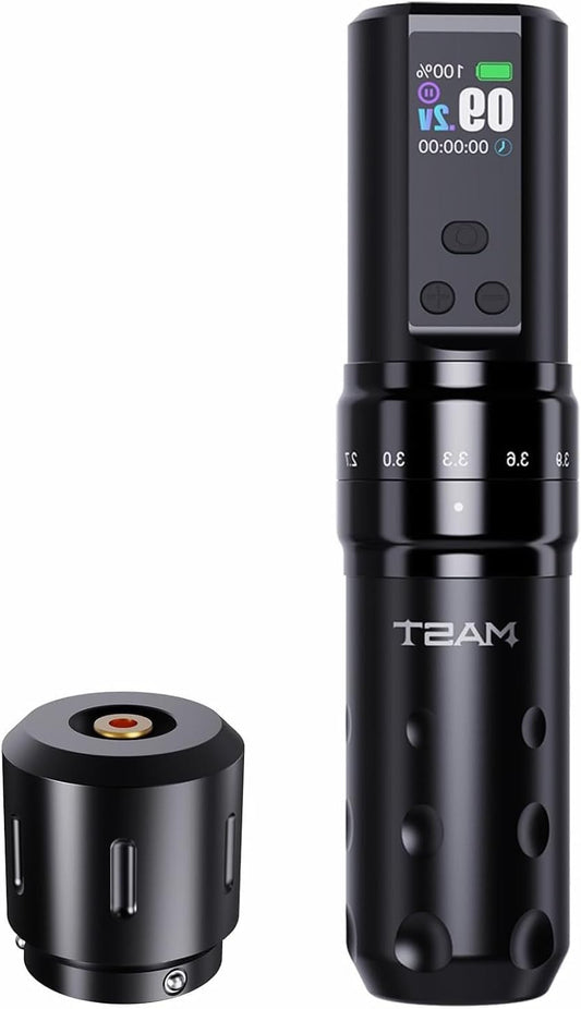 Draadloze Tattoo Pen – Tattoo Machine – Tattoo Gun – Rotary Pen – Tattoo Machine Pen – 7 Instelbare Slaglengtes – 2000mAh Batterij & OLED Display