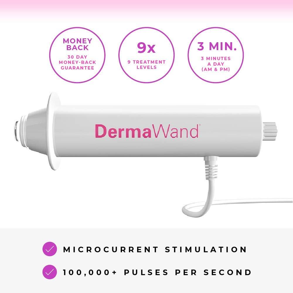 Dermawand, anti-aging systeem met vochtinbrengende crème om rimpels te verminderen, (UK-stekker; compatibiliteit met Duitse systemen niet gegarandeerd).