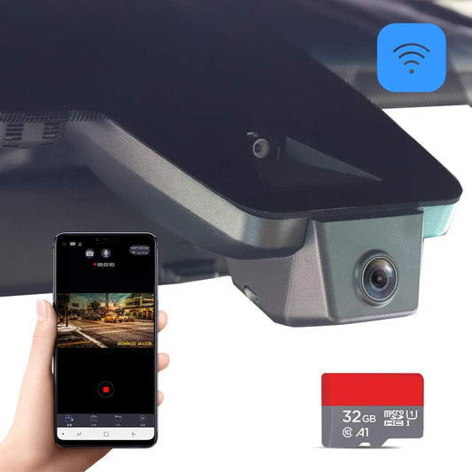 FITCAMX Dash Cam Compatibel met Toyota C-HR 2017-2020 (10,3 CM) Uitgerust met Toyota Safety Sense 1.0 (Model A), 4K Dedicated Car Camera, Ingebouwde WiFi, WDR Nachtzicht, 64GB