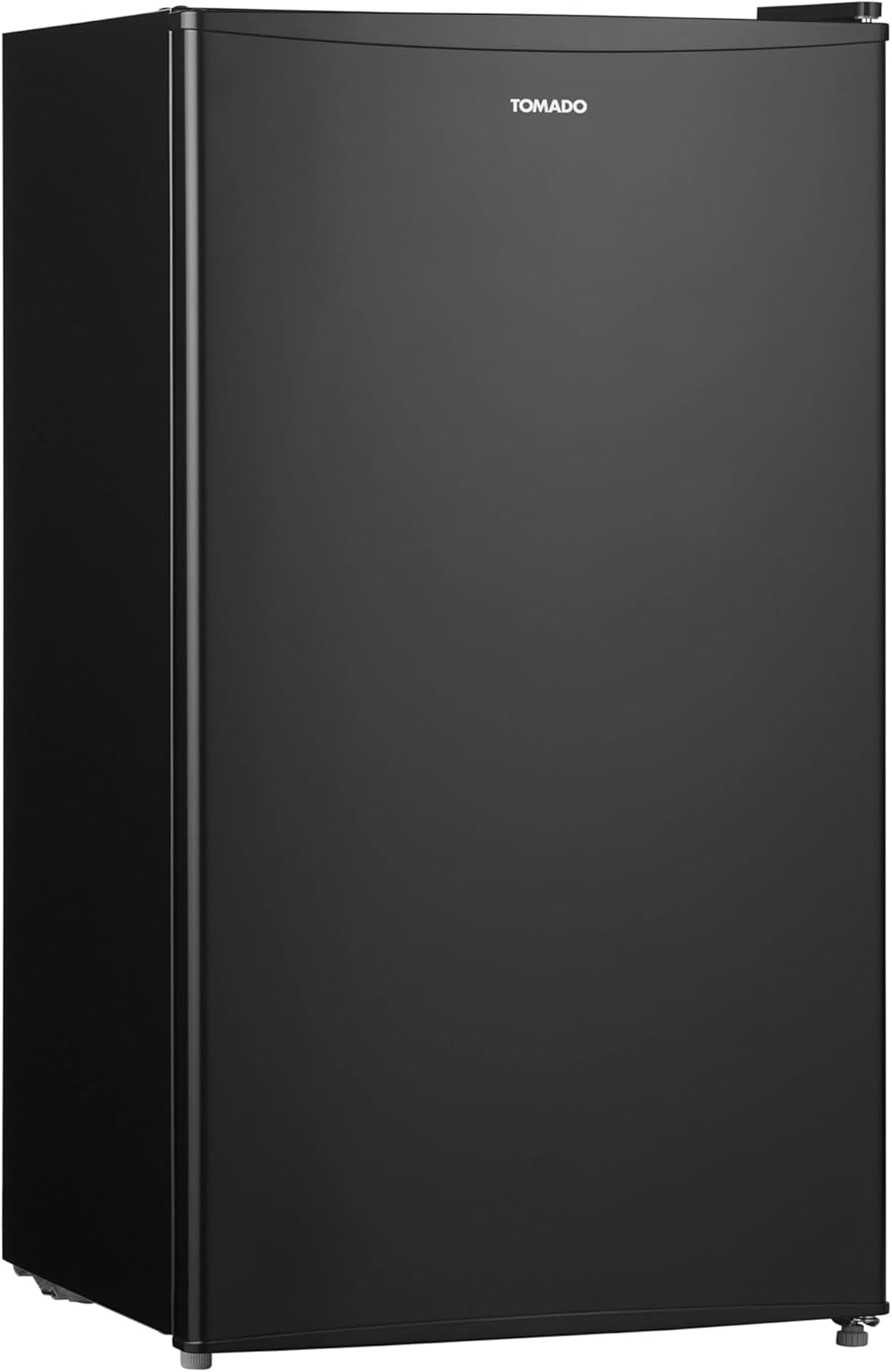 Tomado TRT4702B - Tabletop refrigerator - 80 liters - With freezer compartment - Energy label D - Black - QUORE