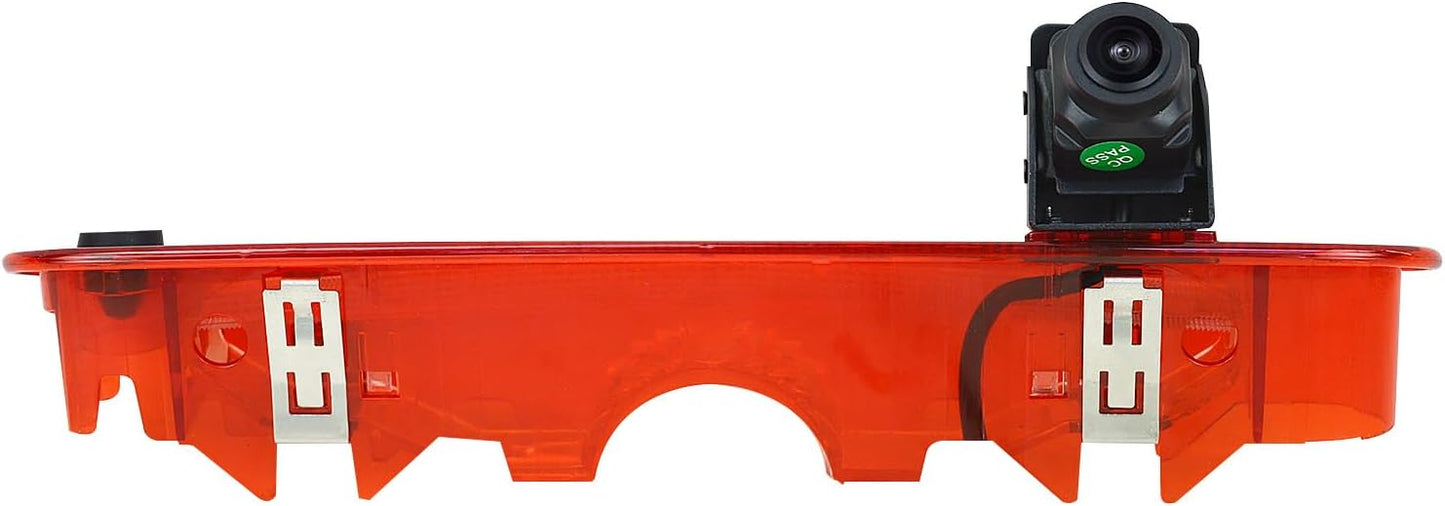 Dolphin Automotive Remlicht achteruitrijcamera voor Renault Kangoo 2007-2021 (camera met 7 inch spiegelmonitor)