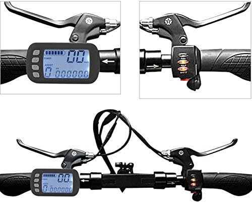 Alomejor 36 V/48 V, 250 W/350 W, borstelloze motorbesturing, lcd-paneelkit, e-bike-ombouw voor e-bike-scooter