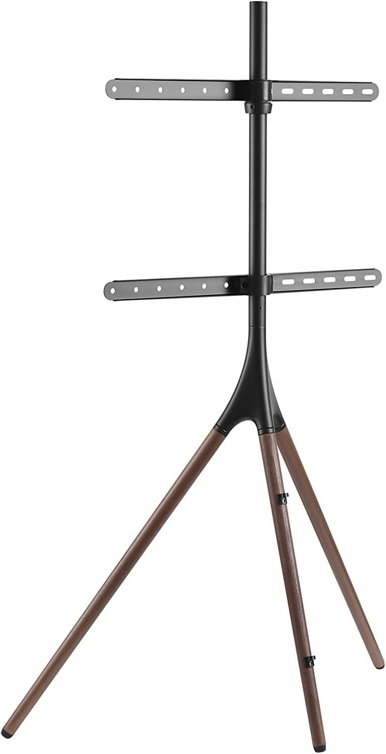 Techly 105209 Stand Tripod voor LCD/LED/Plasma-TV 45-65 inch notenhout donker