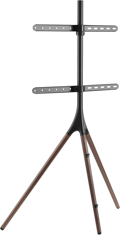 Techly 105209 Stand Tripod voor LCD/LED/Plasma-TV 45-65 inch notenhout donker