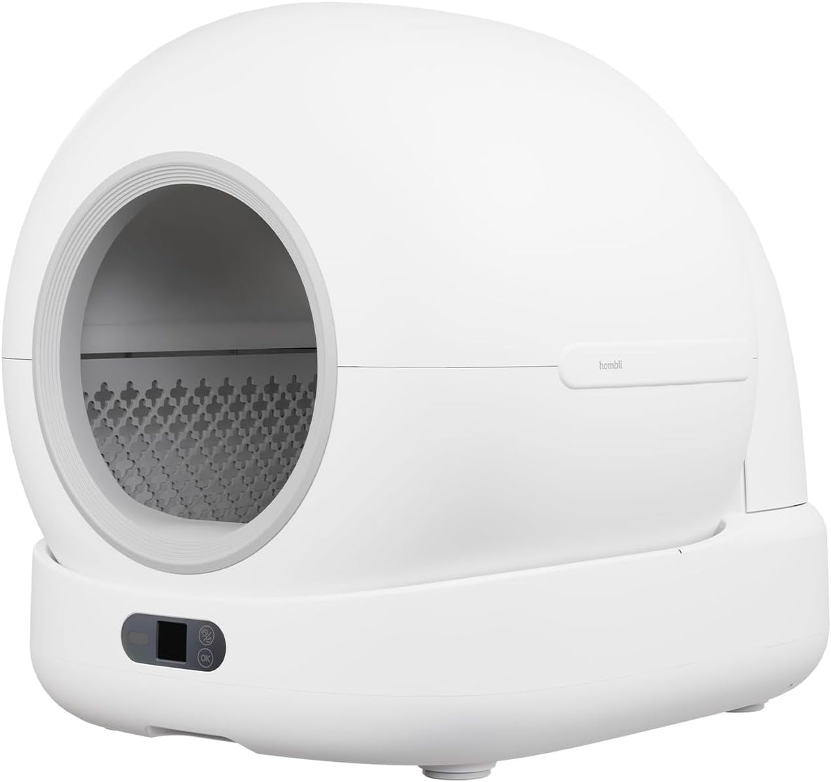 Hombli Slimme kattenbak met automatische zelfreiniging, uv-sterilisatie, gezondheidsbewaking, camera, compatibel met Alexa en Google