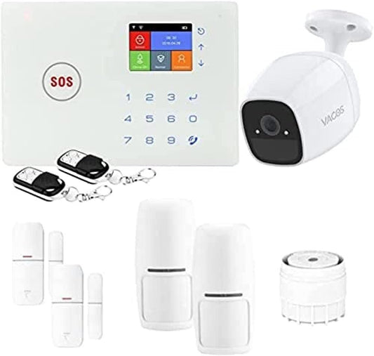 Lifebox KIT9 alarminstallatie, draadloos, WLAN, GSM, Amazon en WiFi-camera, WLAN, KIT9