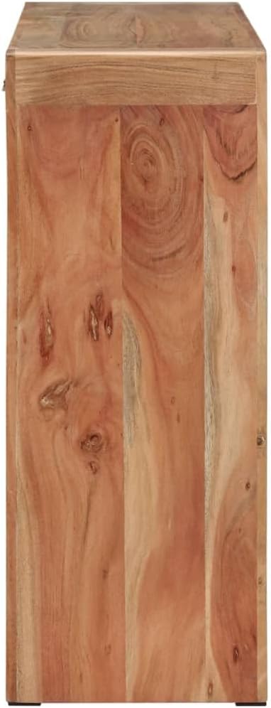 vidaXL Wall table 110x30x76 cm solid acacia wood