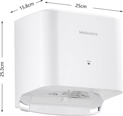 Handdroger – Handendroger – Automatische Handdroger – Elektrische Handdroger – Wandhanddroger – Compact Design – 1200 Watt Power