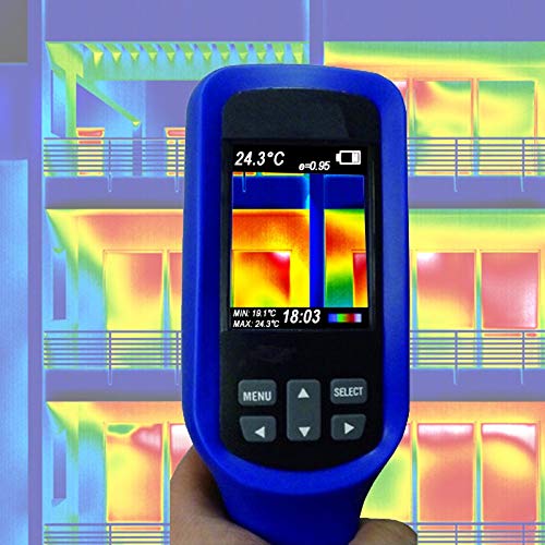 Warmtebeeldcamera, infraroodcamera, lcd-kleurendisplay, gebouwsanering, schimmel, dauwpunt, energiepas, IR3