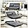 Slaapstoel – Slaapfauteuil – Logeerstoel – Slaapbank – Verstelbare Rugleuning – Fluwelen Bekleding – Draagvermogen 250 kg – Ruimtebesparend Design