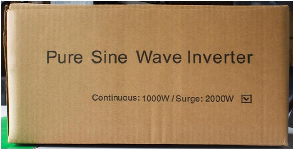 Omvormer 12v naar 230v Zuivere Sinus 1000W Spanningsomvormer 12v 230v Stroomomvormers 12v-220v Auto Omvormer