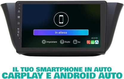 Autoradio Iveco Daily – Navigatiesysteem – Multimedia Speler – Touchscreen Radio – Inbouw Autoradio – 9" Touchscreen – Android 8-Core Processor – Bluetooth WiFi USB DAB+