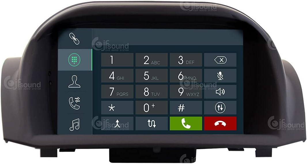 Autoradio Ford Fiesta – Inbouwradio – Navigatiesysteem – Multimedia Speler – Auto Stereo – 7 Inch Touchscreen – 8-Core Processor – Apple CarPlay & Android Auto