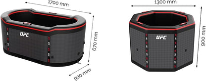 N NETSPA Ice Bath UFC (SP-UFC301) - ICEBATH UFC Dropstitch Cold Bath: innovatie in de hersteldienst - 170 x 67 x 92 cm - 1 persoon - 320 L - compatibel met ijsblokjes en chiller