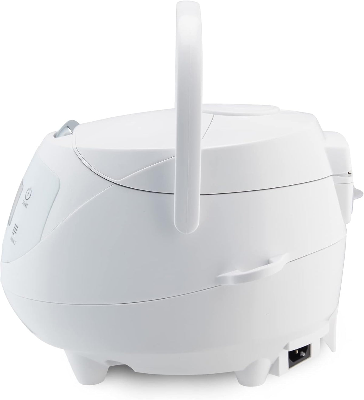Rijstkoker – Mini Rijstkoker Wit – Multicooker – Stoomkoker – Rijststomer – 0,63 Liter Voor 1-3 Personen – 4 Rijstprogramma’s En 4 Multicooker-Functies