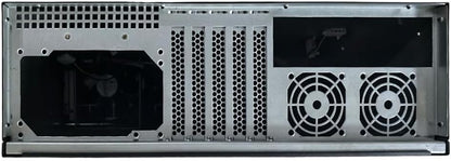 Rack Chassis 19" 3U Zwart – Rackbehuizing – Serverbehuizing – Rackkast – ATX Behuizing – 1 Mm Behandeld Staal – 3 X 80 Mm Ventilatoren