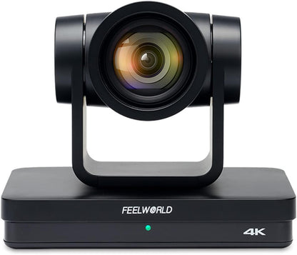 FEELWORLD UHD4K12X PTZ camera Simultaneous 3G-SDI/HDMI/USB/IP Live Streaming met 12X Optical Zoom 4K @30fps PoE Ondersteuning voor Church Live Streaming Conference (in het Engels)
