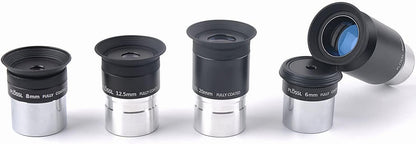 Solomark Accessoireset voor astronomische telescoop, doos met telescopische accessoires: plotseloculairs, filterset, 2 barlowlenzen