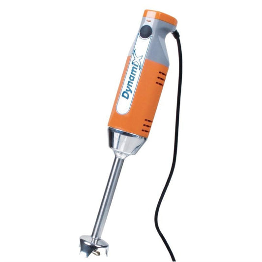 Dynamic 220 W Dynamix Staafmixer MX050, oranje, afneembare as: 160 mm, commerciële handmixer, mes met titaniumcoating, variabele snelheid tot 13 000 rpm, CF001