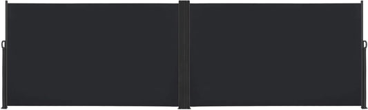 Dubbelzijdig Zijscherm – Windscherm – Zonscherm – Privacyscherm – Terrasscherm – 2x6 Meter – 100% Polyester Met PU-Coating