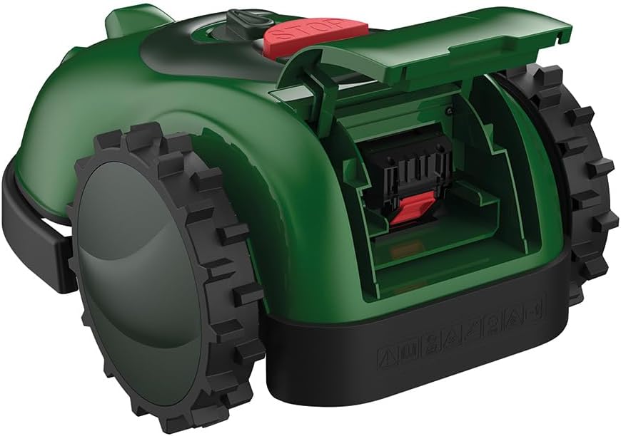 Robotmaaier – Grasmaaier – Automatische Maaier – Tuinrobot – Mulchmaaier – Instelbare Maaihoogte 2-6 cm – Geschikt Tot 500 m² Met Spiraalfunctie En Regensensor