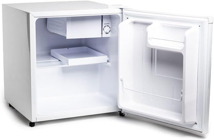 Melchioni Family Mini-koelkast met compressor, model Igloo, totale capaciteit 46 liter, met extra koude minicellen, klasse E, kleur: wit, 44 x 48 x 49,60 cm