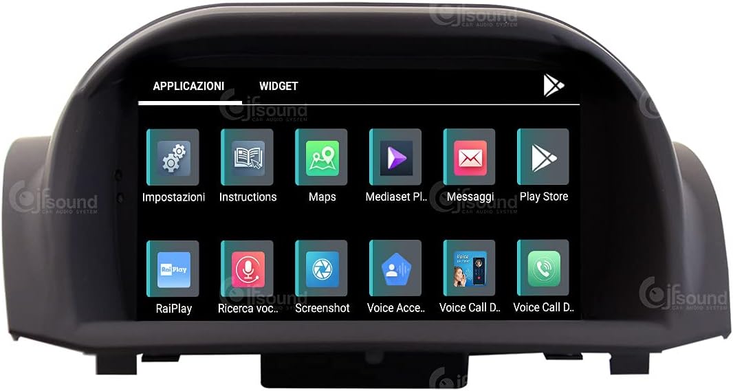 Autoradio Ford Fiesta – Inbouwradio – Navigatiesysteem – Multimedia Speler – Auto Stereo – 7 Inch Touchscreen – 8-Core Processor – Apple CarPlay & Android Auto