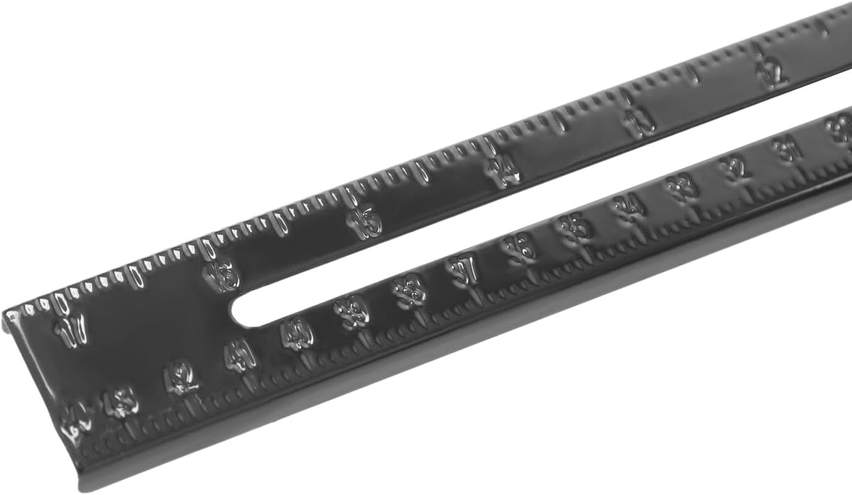 OUKANING Handmatige tegelsnijder met antislip voor nauwkeurige sneden tot 15 mm dikte, kogelgelagerde glijkop voor snel groeven en rechte sneden, voor keramiek, porselein (rood, 80 cm) - QUORE