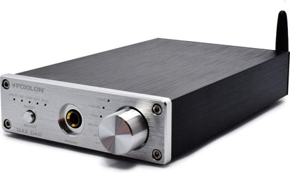 DAC – Hoofdtelefoonversterker – Koptelefoonversterker – Digitaal-naar-analoog Converter – Voorversterker – Bluetooth 5.0 met aptX – 4 Digitale Ingangen