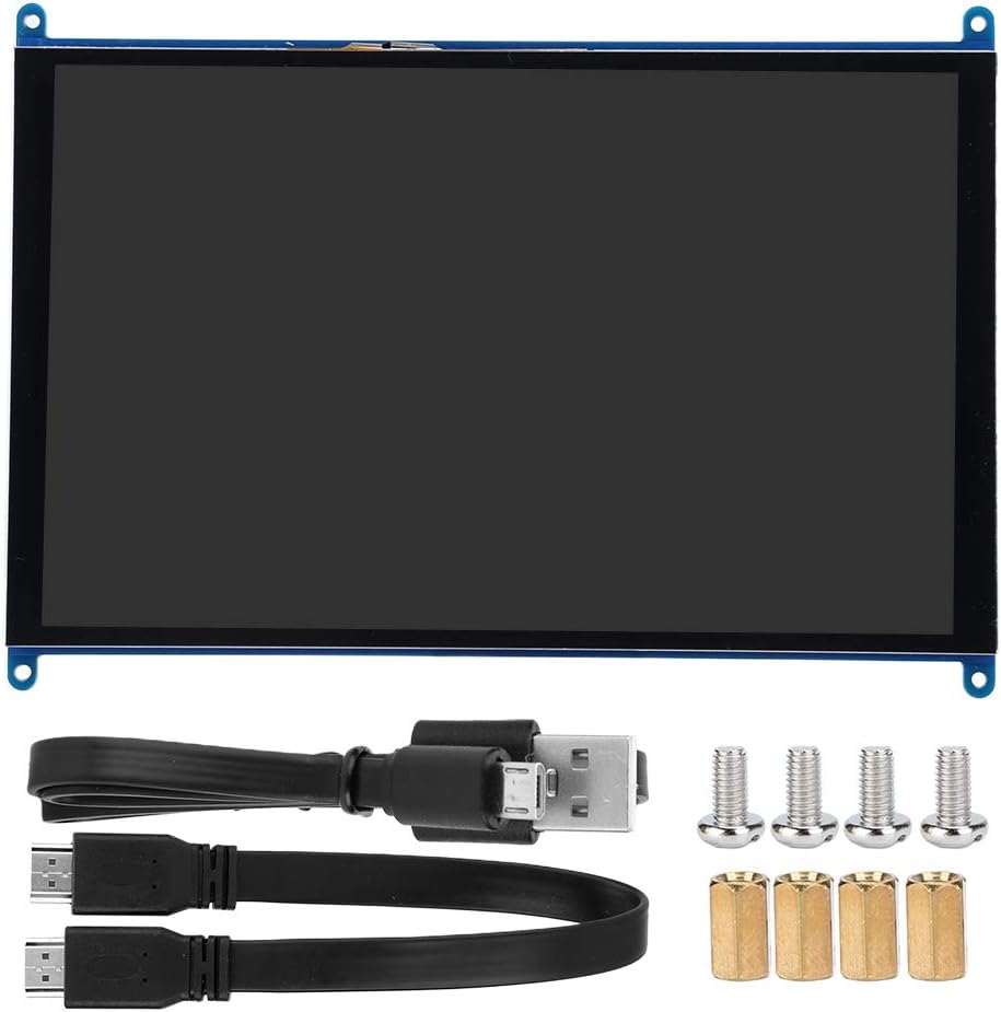 10In touchscreen, HD 1024X600 LCD-scherm beeldscherm Vervanging van computermonitor, met volledige kijkhoek, ondersteuning voor HDMI, USB, compatibel met Raspberry PI