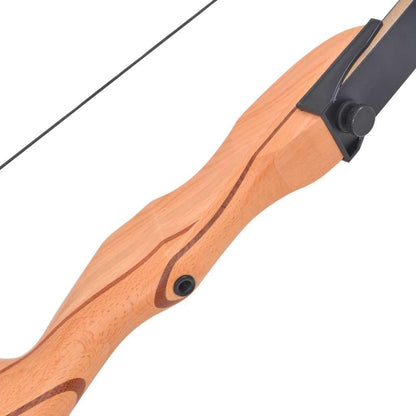 Recurve Boog – Boogschieten Boog – Houten Boog – Traditionele Boog – Handboog – 32 lb Trekkracht – 173 cm Lengte – Duurzaam Hout – Precisie Schieten