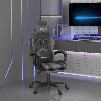 Gamingstoel – Gamestoel – Bureaustoel – Gaming Chair – Game Stoel – Verstelbaar – Voetsteun – Kunstleer – 360° Draaibaar