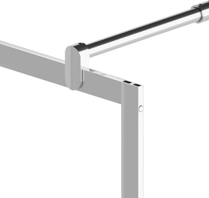 Inloopdouche – Douchewand – Walk-in Douche – Doucheruimte – Douchecabine – ESG Veiligheidsglas – Verstelbaar Aluminium Frame 140x195 cm