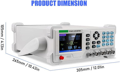 Irfora Digitale LCR-benchmeter 100Hz-10KHz zeer nauwkeurig digitaal meetapparaat weerstand inductie capaciteitstester 0,1% nauwkeurigheid 3,5 inch LCD-display