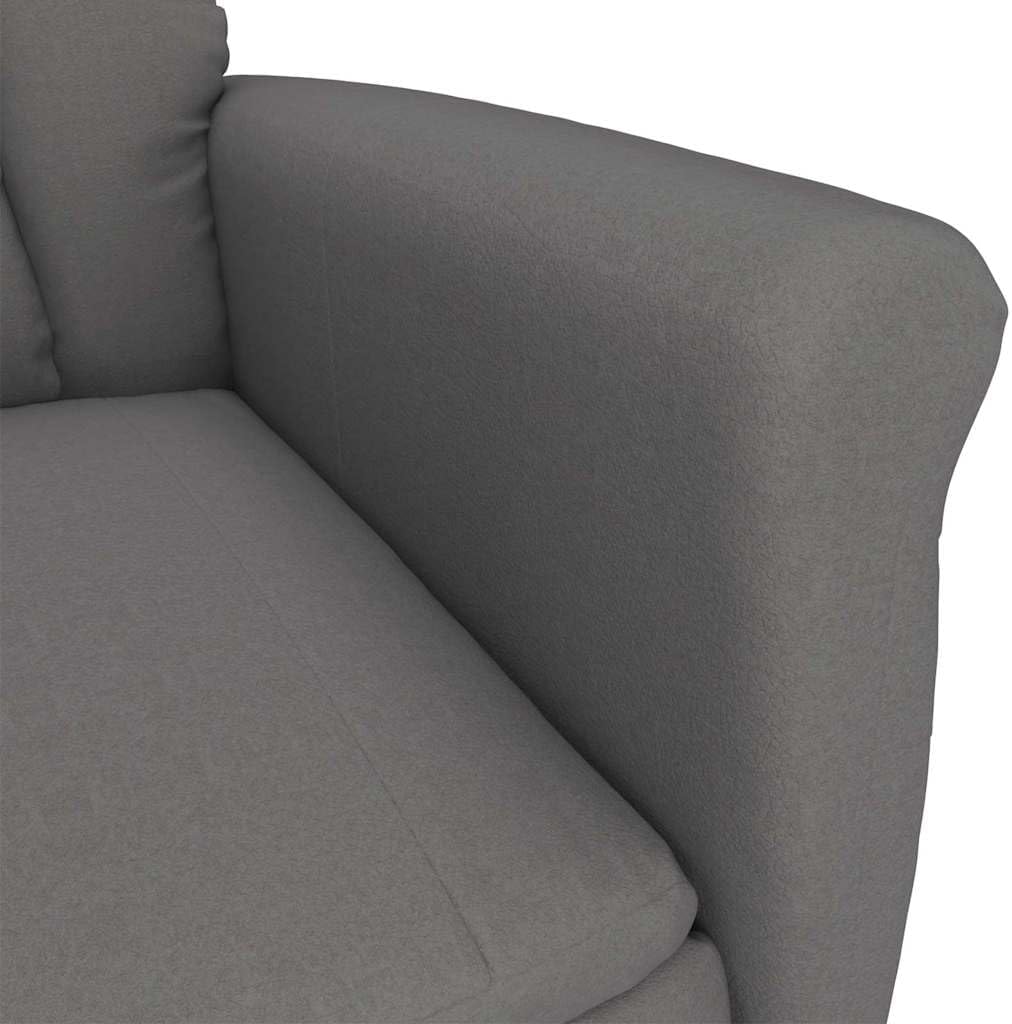 Relaxstoel – Fauteuil – Loungestoel – Ligstoel – Eetkamerstoel – Verstelbare Rugleuning – Zacht Microfiber Materiaal