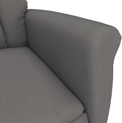 Relaxstoel – Fauteuil – Loungestoel – Ligstoel – Eetkamerstoel – Verstelbare Rugleuning – Zacht Microfiber Materiaal