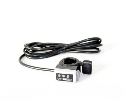MY1020 Motor, 36 V, 48 V, 1000 W, Unitemotor met smoorklep en controller, krachtige elektrische scooter, kettingaandrijving, doe-het-zelf gocart kit (48V duimgasset)