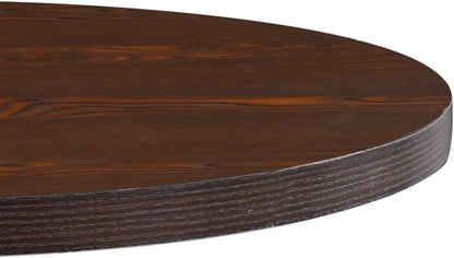 vidaXL Bistro table 80 cm MDF dark brown