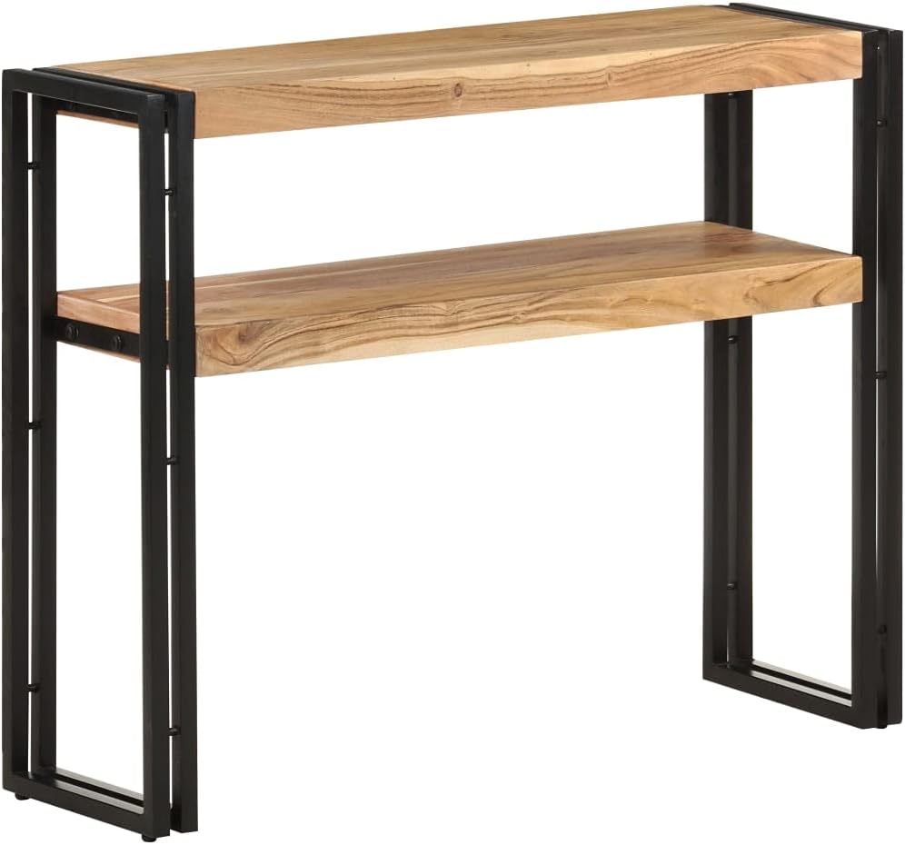 vidaXL Wall table 90x30x75 cm solid acacia wood