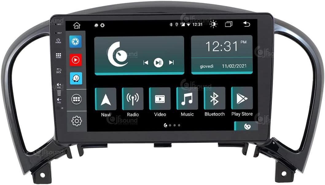 Autoradio Nissan Juke – Navigatiesysteem – Multimedia Speler – Touchscreen – Auto Stereo – Android 9 Inch – Octacore Processor – Bluetooth WiFi USB DAB+