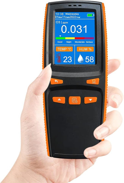 Draagbare Ozon Analyzer Multifunctionele O3 Ozon Meter Luchtdetector Intelligente Sensor Ozon Meter Luchtkwaliteit Vervuiling Monitor