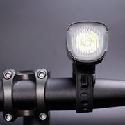 Fietslamp - Fietslicht - Fietsverlichting - met Intelligente Nachtrijmodus & Dagrijmodus - IPX7 Waterdicht - voor Fiets - Aluminium - 1400Lm - Zwart
