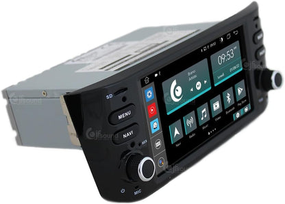 Autoradio Fiat Punto Evo – Multimedia Systeem – Navigatie Radio – Android Auto – CarPlay – 6,2 Inch Touchscreen – 8-Core Processor – DAB+ Radio