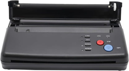 Tattoo Transfer Machine – Tattoo Thermal Printer – Tattoo Copier – Tattoo Transfer Printer – Tattoo Overzetmachine – Compact & Draagbaar – Hoogwaardige Scherpe Printkwaliteit 210 mm A4